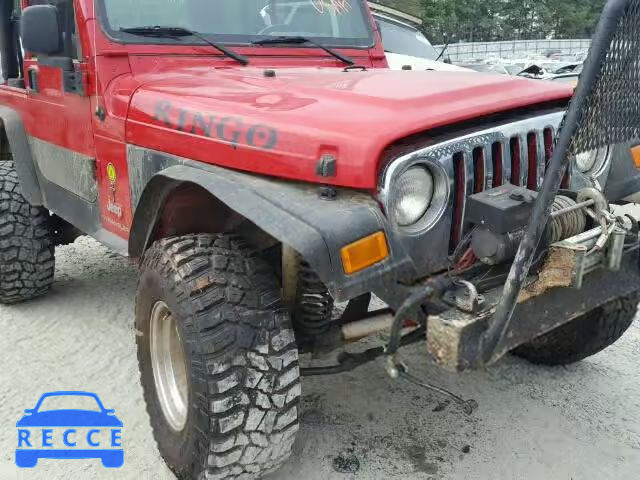 2003 JEEP WRANGLER 1J4FA39S73P356626 зображення 8