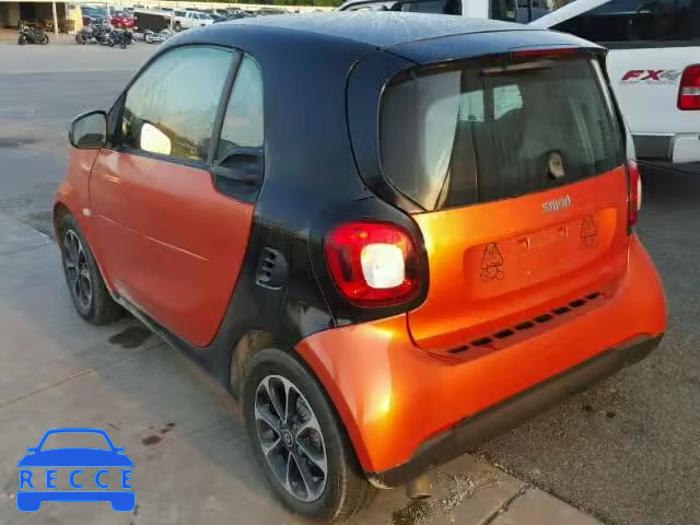 2016 SMART FORTWO WMEFJ5DAXGK045437 image 2