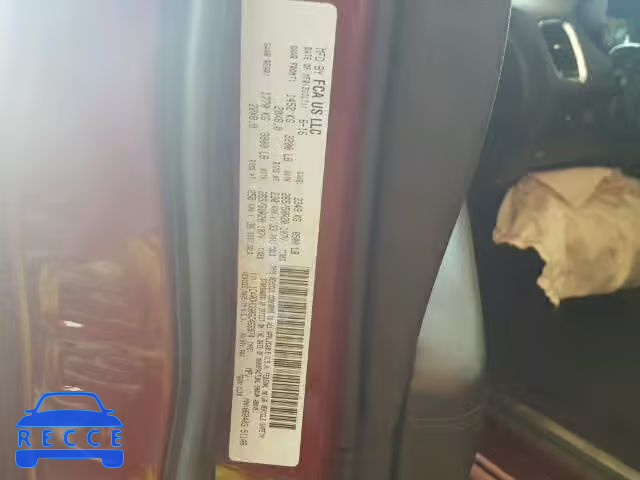 2016 DODGE DURANGO 1C4RDHDG0GC466974 image 9