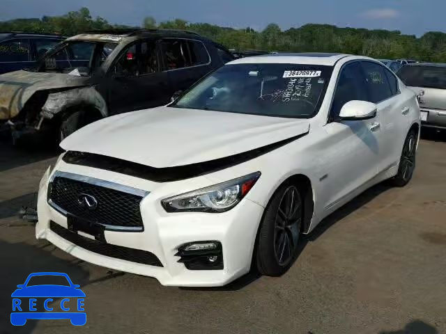 2015 INFINITI Q50 HYBRID JN1AV7AR2FM850695 зображення 1
