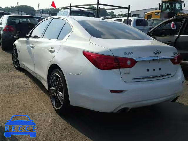 2015 INFINITI Q50 HYBRID JN1AV7AR2FM850695 зображення 2