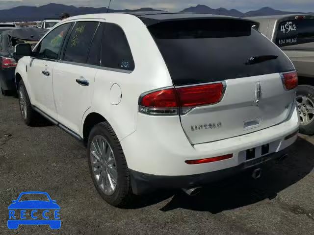 2011 LINCOLN MKX 2LMDJ6JK5BBJ11260 image 2