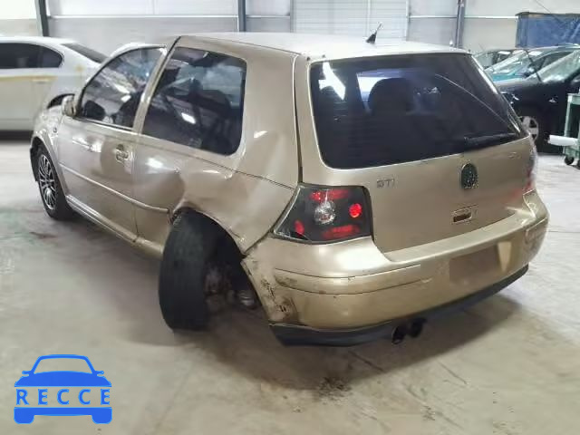 2001 VOLKSWAGEN GTI WVWPG21J21W192680 image 2