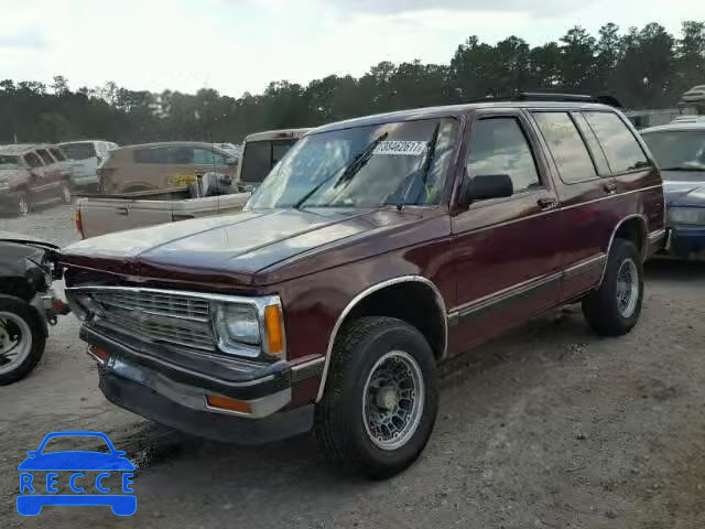 1991 CHEVROLET BLAZER 1GNCS13ZXM2252136 image 1