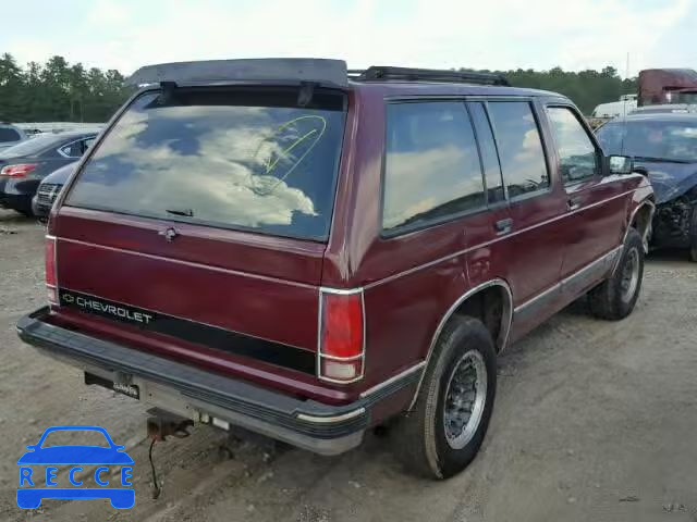 1991 CHEVROLET BLAZER 1GNCS13ZXM2252136 image 3