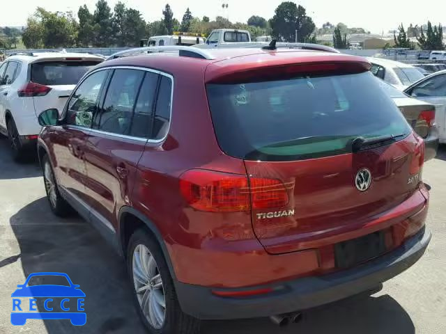 2015 VOLKSWAGEN TIGUAN WVGAV7AX3FW056123 зображення 2