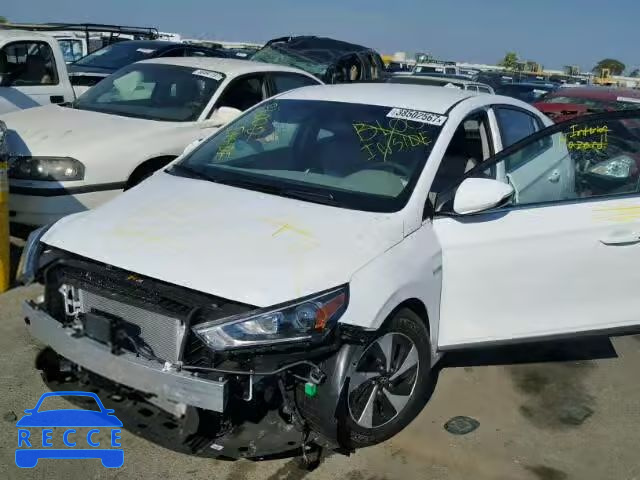 2017 HYUNDAI IONIQ KMHC75LC1HU043998 image 1