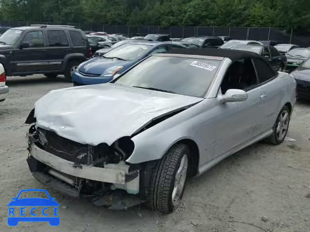 2007 MERCEDES-BENZ CLK WDBTK72F47T084252 image 1