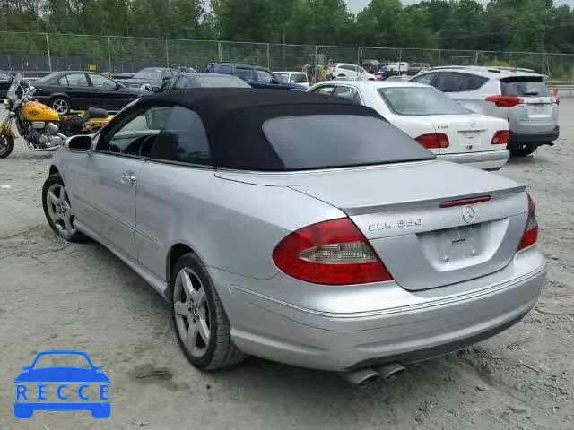 2007 MERCEDES-BENZ CLK WDBTK72F47T084252 image 2