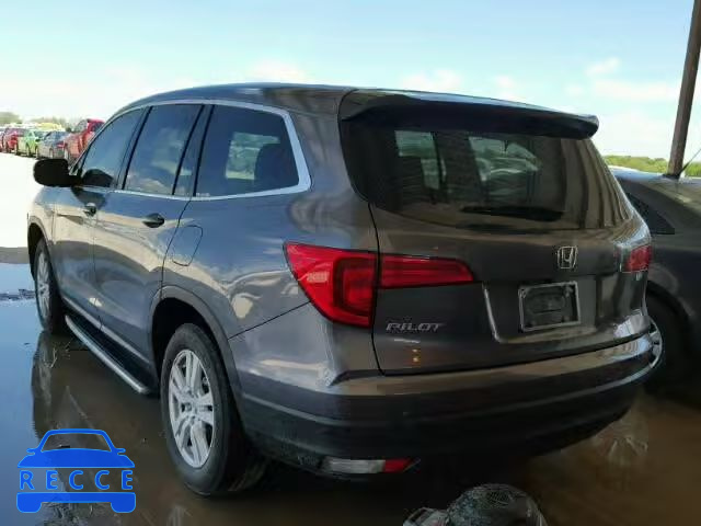 2016 HONDA PILOT LX 5FNYF5H16GB055561 image 2