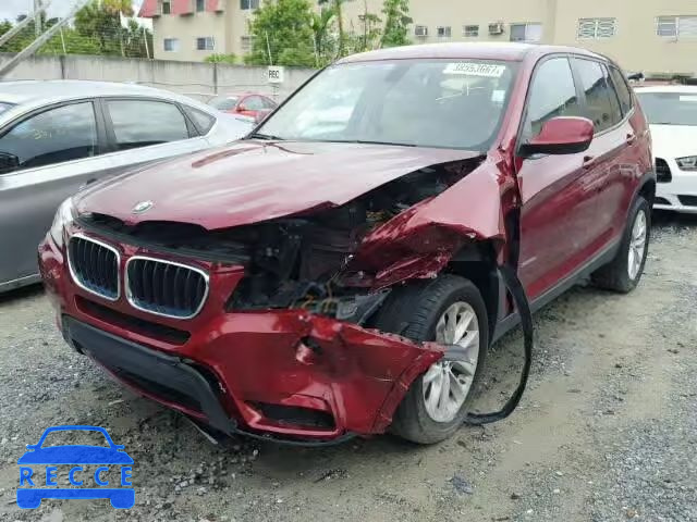 2013 BMW X3 5UXWX9C50D0A10343 Bild 1