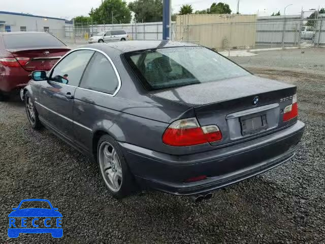 2003 BMW 330 WBABN53423PH05044 image 2