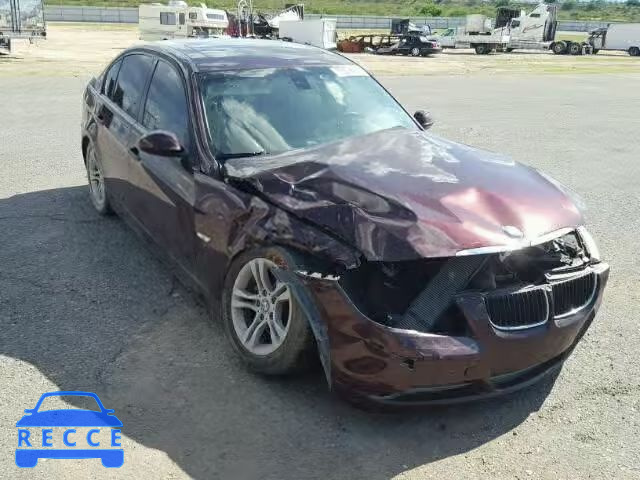 2008 BMW 328 WBAVA375X8NL56666 зображення 0