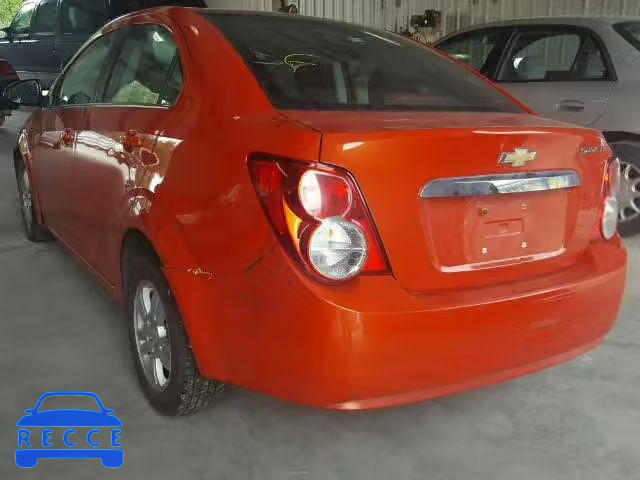 2012 CHEVROLET SONIC 1G1JC5SH4C4100233 зображення 2