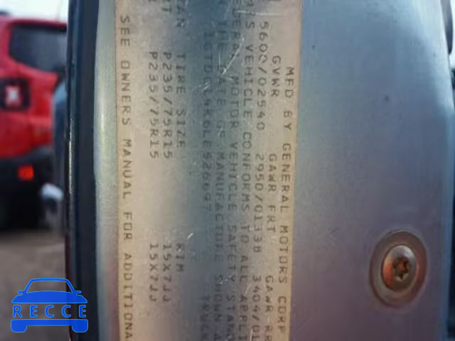 1990 GMC SIERRA C15 1GTDC14K6LE526697 image 9