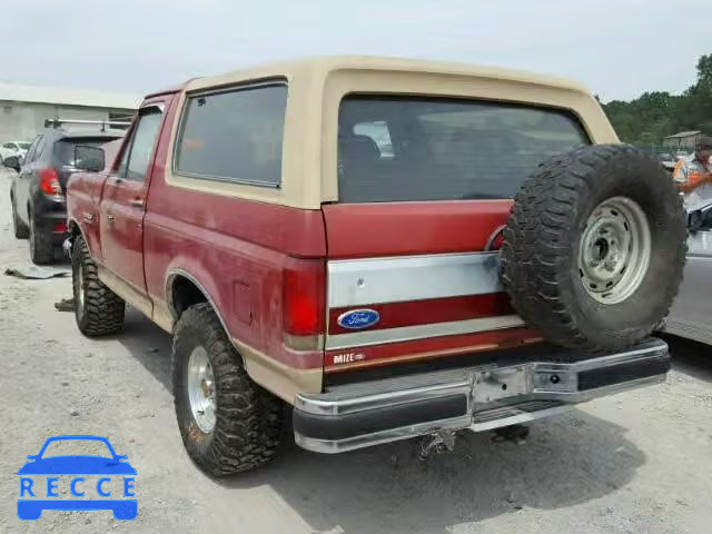 1991 FORD BRONCO 1FMEU15N6MLA09905 Bild 2