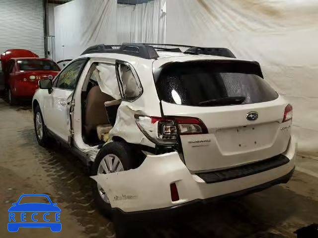 2016 SUBARU OUTBACK 4S4BSACC1G3326134 image 2