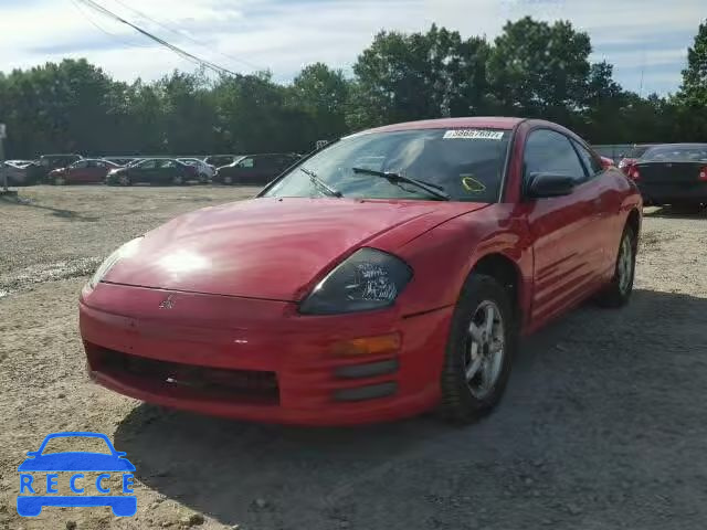 2001 MITSUBISHI ECLIPSE 4A3AC34G81E167809 зображення 1