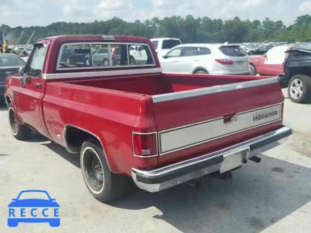 1985 CHEVROLET C10 1GCDC14H8FF314368 image 2