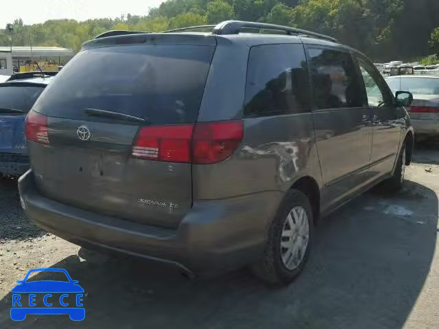 2004 TOYOTA SIENNA 5TDZA23C54S193366 зображення 3