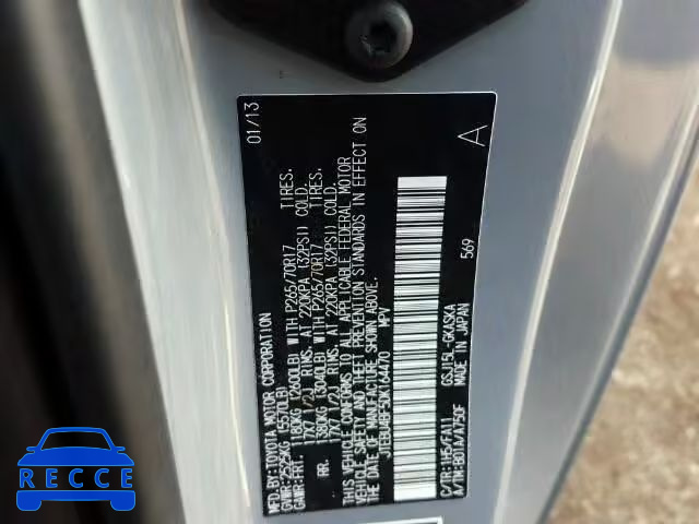 2013 TOYOTA FJ CRUISER JTEBU4BF5DK164470 image 9
