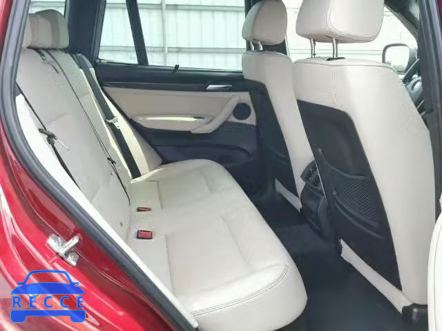 2012 BMW X3 5UXWX7C5XCL736905 зображення 5