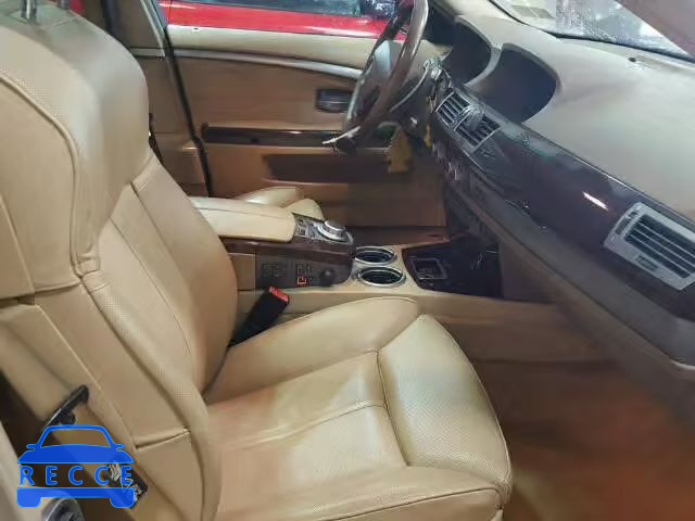 2006 BMW 750 WBAHL83556DT00969 зображення 4