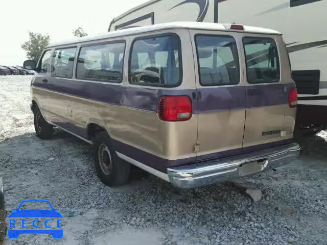 2001 DODGE RAM WAGON 2B5WB35Z41K540148 image 2