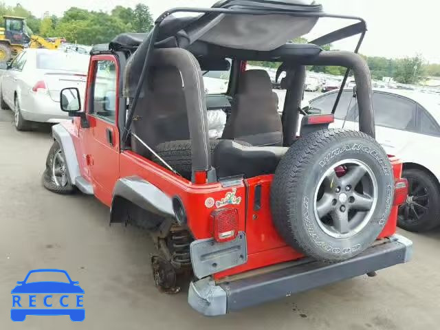 2004 JEEP WRANGLER 1J4FA39SX4P724458 зображення 2