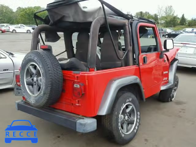 2004 JEEP WRANGLER 1J4FA39SX4P724458 зображення 3