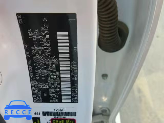 2008 TOYOTA TUNDRA 5TFBT54168X011846 image 9