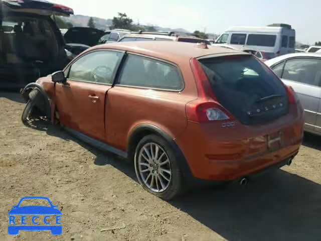 2011 VOLVO C30 YV1672MK4B2211250 image 2