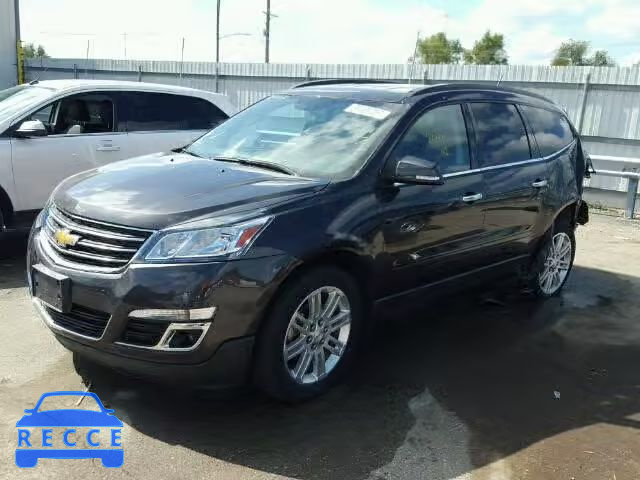 2014 CHEVROLET TRAVERSE 1GNKRGKDXEJ347187 зображення 1