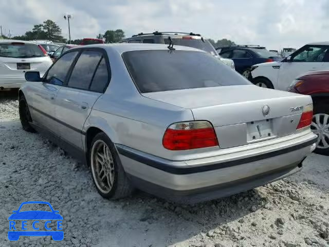 2000 BMW 740I AUTOMATIC WBAGG8347YDN75866 зображення 2