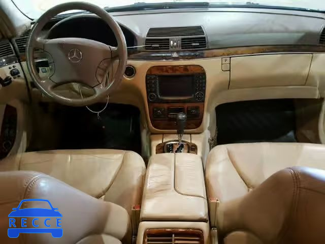 2004 MERCEDES-BENZ S WDBNG75J14A398829 зображення 8