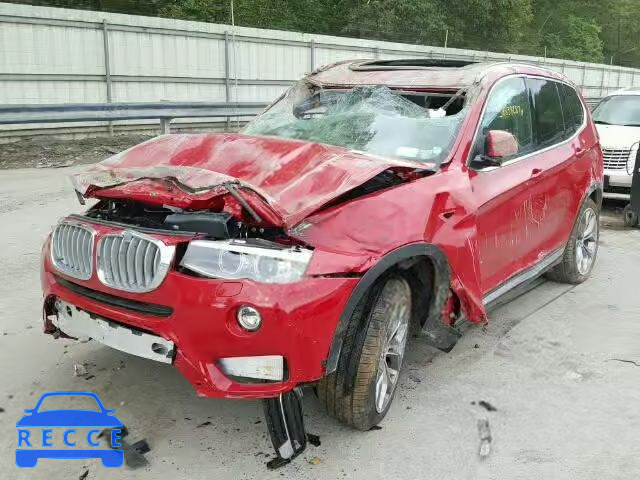 2016 BMW X3 5UXWX9C57G0D93203 image 1