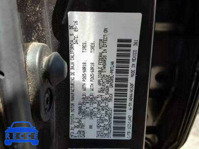 2017 TOYOTA TACOMA 3TMGZ5AN2HM050127 image 9