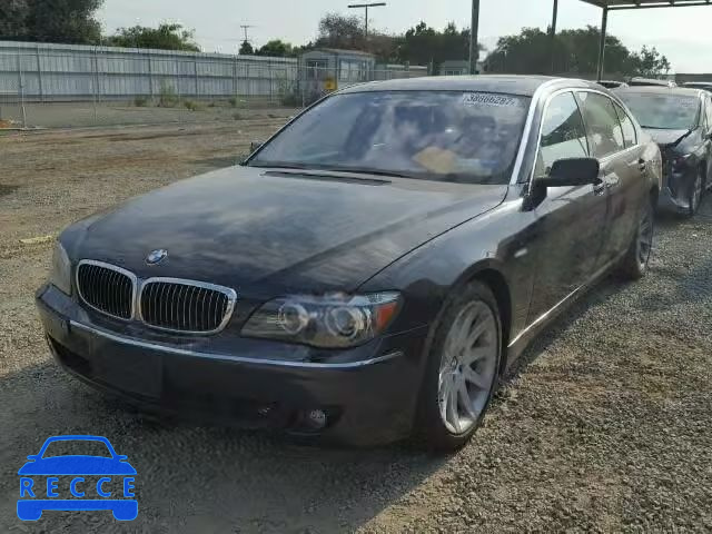 2008 BMW 750 WBAHN83558DT86698 зображення 1