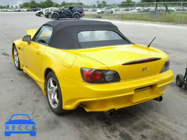 2001 HONDA S2000 JHMAP11461T001157 Bild 2