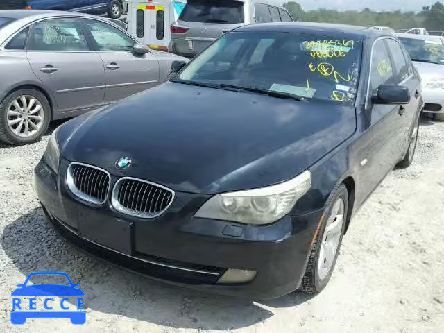 2008 BMW 528 WBANU535X8CT08105 image 1