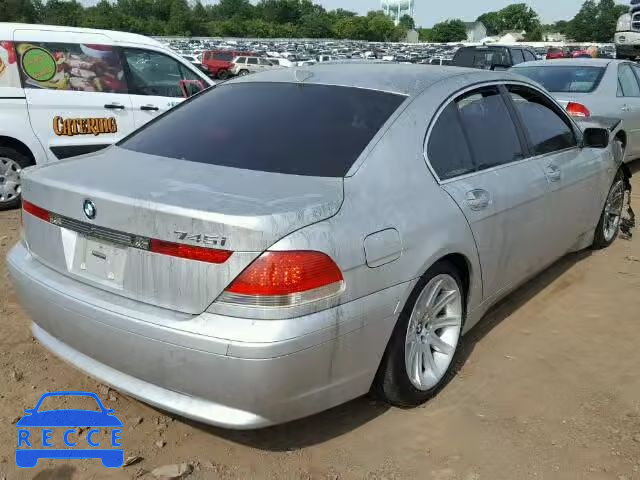2002 BMW 745 WBAGL63402DP52054 image 3
