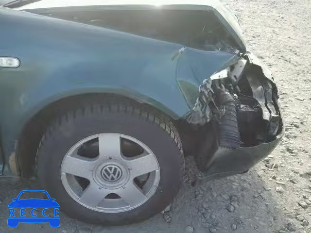 2000 VOLKSWAGEN GOLF WVWGF21J6YW364349 Bild 9