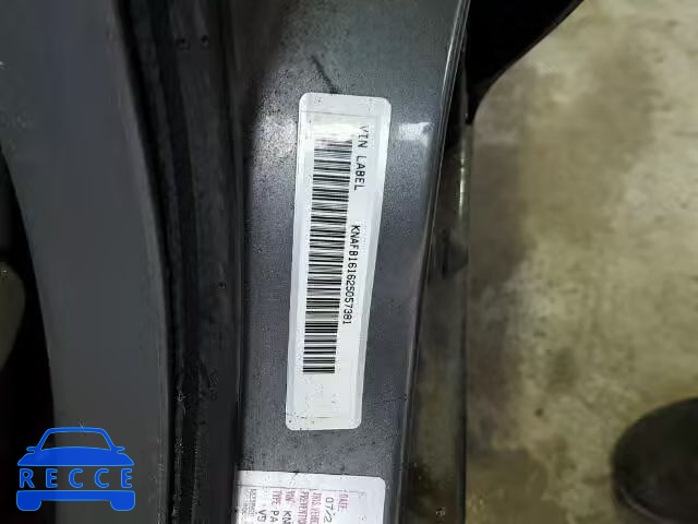 2002 KIA SPECTRA KNAFB161625057381 image 9