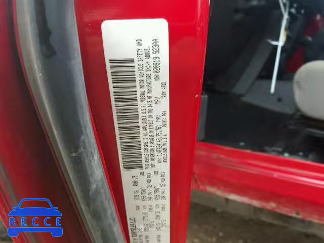 2009 JEEP WRANGLER 1J4FA24149L751761 image 9