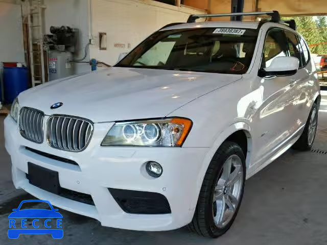 2014 BMW X3 5UXWX7C50E0E81642 image 1