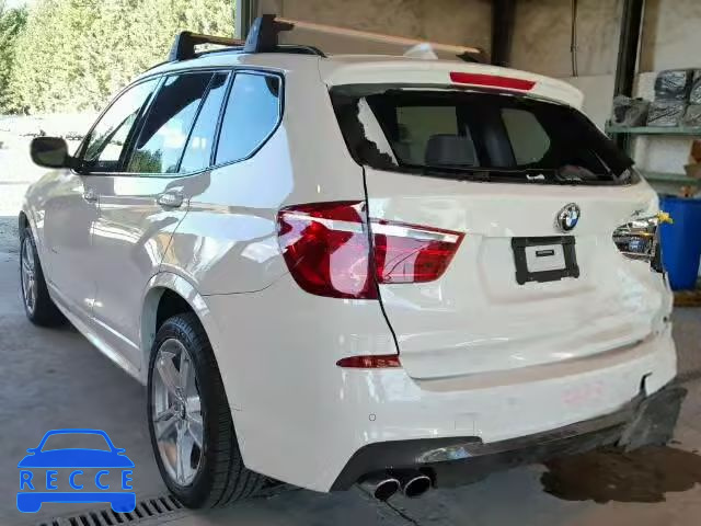 2014 BMW X3 5UXWX7C50E0E81642 image 2