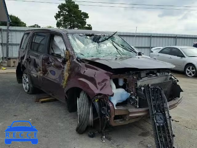2014 HONDA PILOT EXLN 5FNYF3H70EB023517 image 0