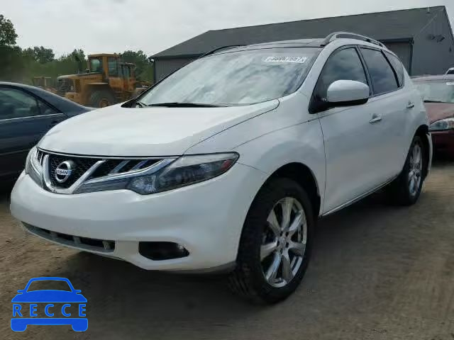 2012 NISSAN MURANO JN8AZ1MW0CW210764 Bild 1