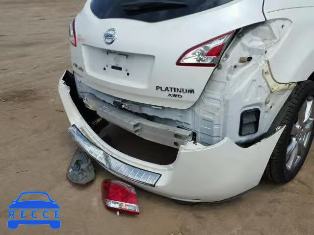 2012 NISSAN MURANO JN8AZ1MW0CW210764 зображення 8