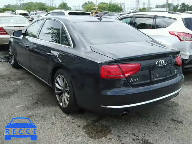 2012 AUDI A8 WAURVAFD3CN029215 image 2